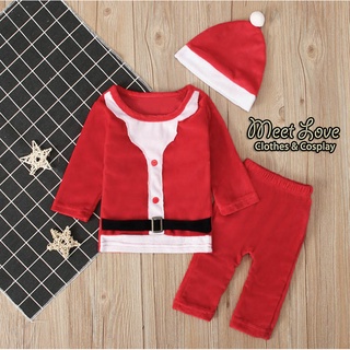 ชุดคริสมาสต์ ชุด Santa Claus set Christmas พร้อมส่ง