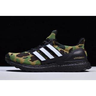 รองเท้ากีฬาBape X Adidas Ultra Boost BAPE Camo รองเท้าผ้าใบลําลอง