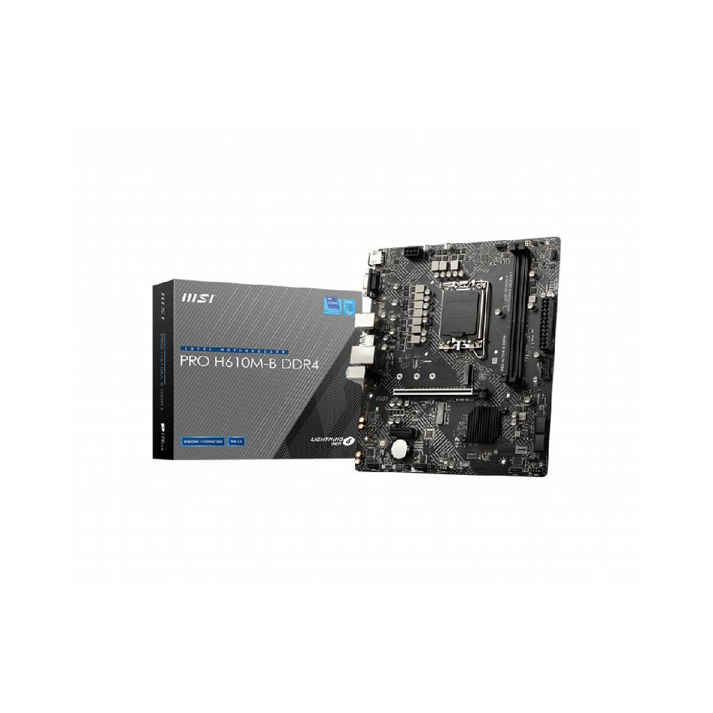 MAINBOARD (1700) MSI PRO H610M-B DDR4