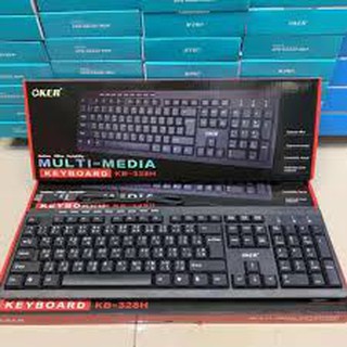 KEYBOARD OKER KB-328Hคีร์บอด