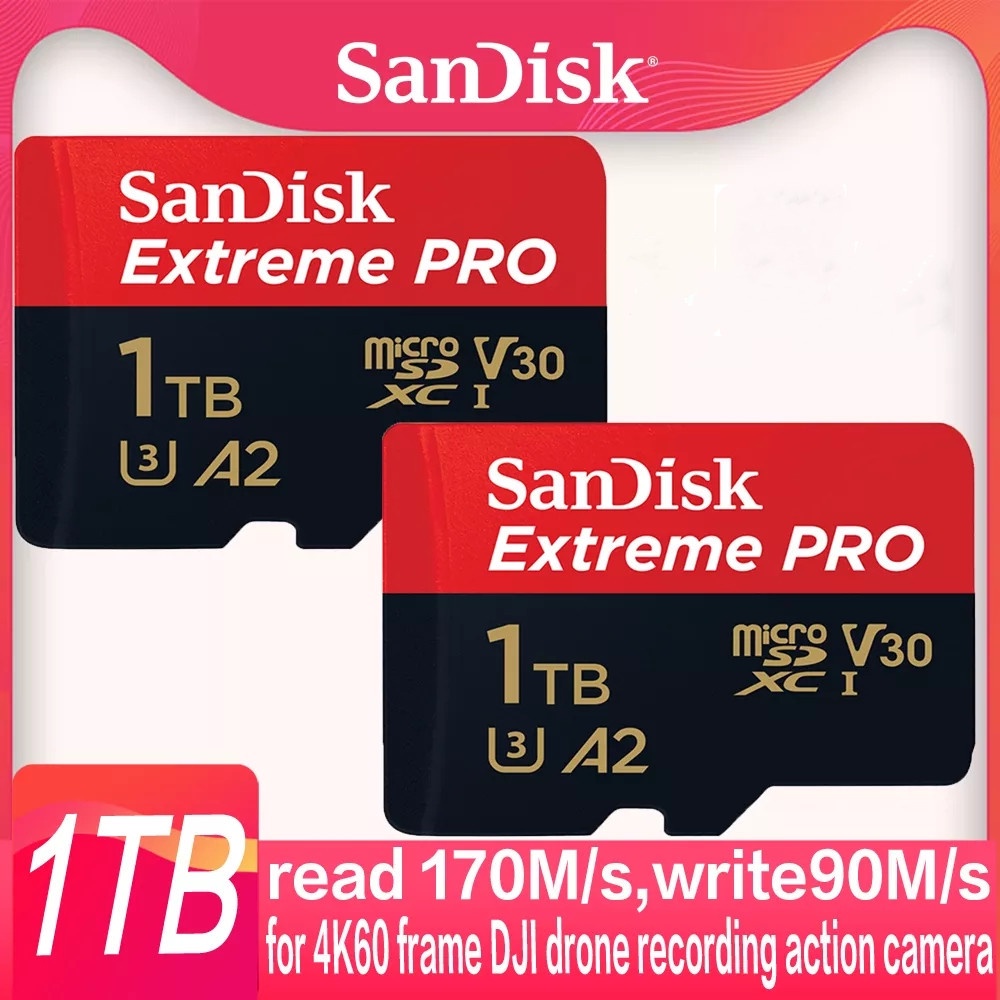 Memory Card 1TB ULTRA A2 U3 Class10 Micro SD Memory Card 64G/128G/256GB