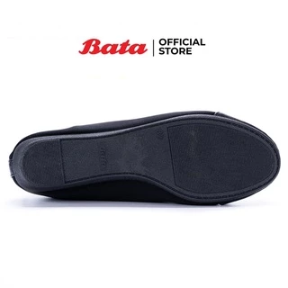 Bata บาจา รองเท้าแพลตฟอร์ม คัทชูส้นแบน แบบสวม รองรับน้ำหนักเท้าได้ดี สวมใส่ง่าย สำหรับผู้หญิง รุ่น Beverly สีดำ 5516664