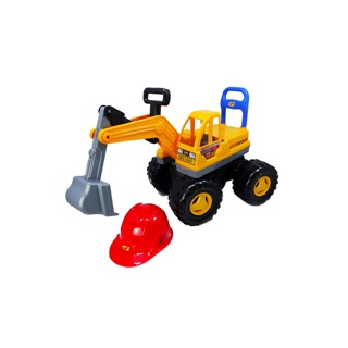 รถเด็กนั่ง รถตักดิน คันใหญ่ รถแมคโคร Big Size Toy Excavator 9938