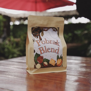 เมล็ดกาแฟ PobRak Blend / เมล็ดกาแฟเบลน / เมล็ดกาแฟอาราบิก้า 100% ขนาด 200g