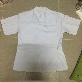 เสื้อบุรุษพยาบาล มือสอง ขาวสะอาด