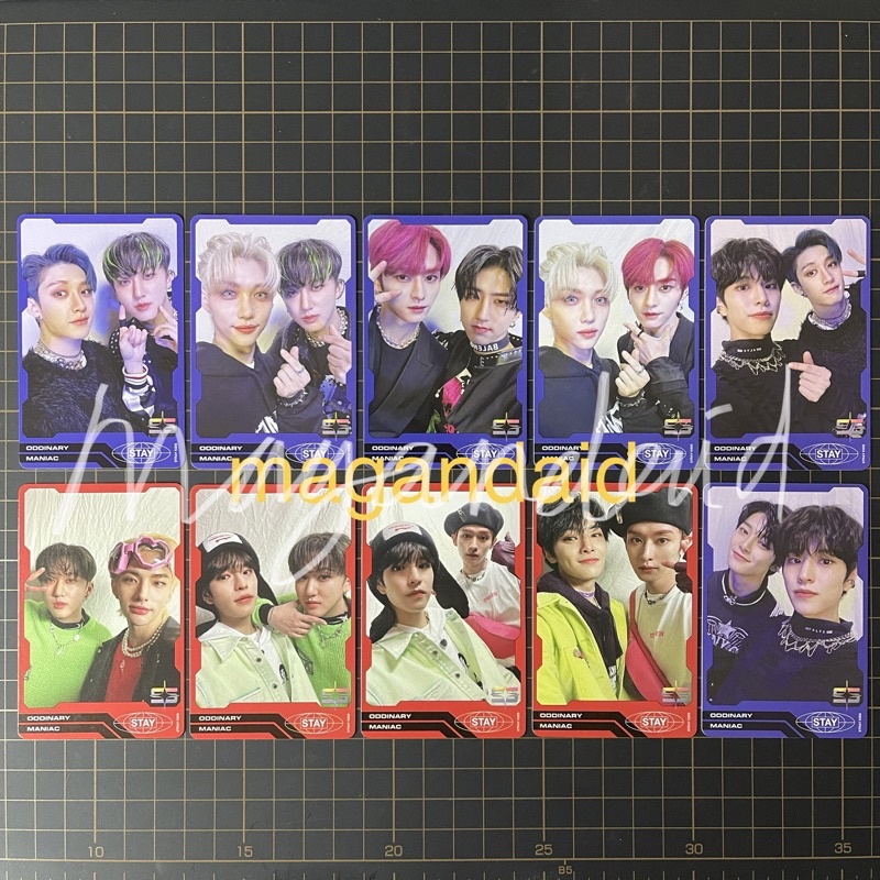 โฟโต้การ์ดหน่วยการซื้อขาย Skz odinary tc