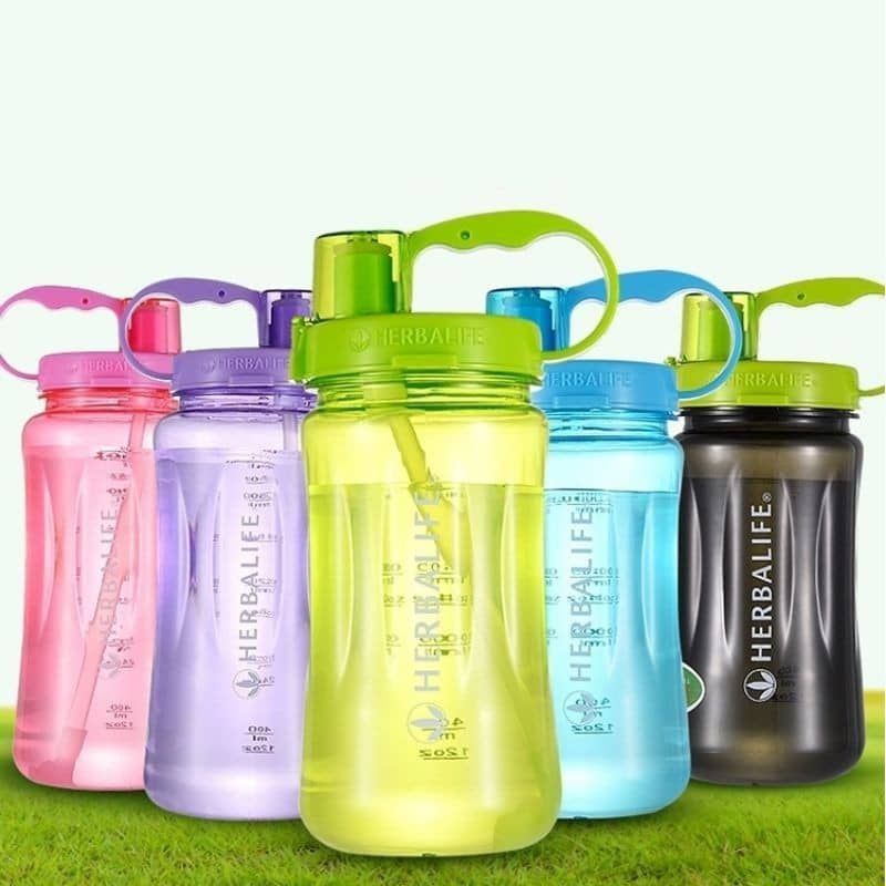 2L/1L Herxxlife น้ําดื่มรั่วขวดน้ําป้องกันการรั่วซึม