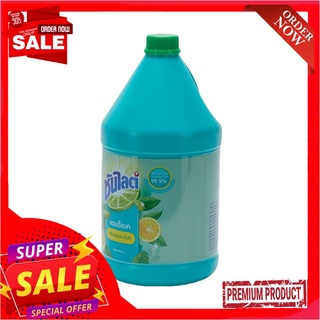 ซันไลต์ พลัสแอนตี้แบค แกลลอน 3200 มล.Sunlight Dishwashing Liquid Plus Antibac Lemon Mint 3200 ml