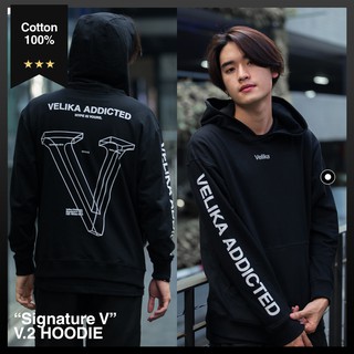 เสื้อฮู้ด “Signature V” V.2 │ Velika