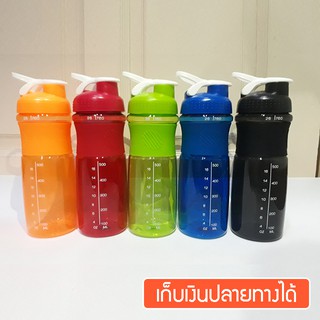 ถ้วยเชค แก้วเชค เชคเกอร์ (760 ml) ชงโปรตีน เวย์ อาหารเสริมประเภทผง รูปทรงแบบเหยือกใส่น้ำ แก้วเช็ค