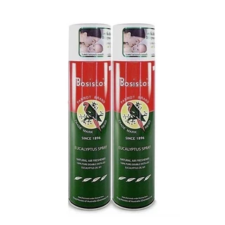 แพ็คคู่ BOSISTOS EUCALYPTUS SPRAY 300 cc. โบสิสโต ยูคาลิปตัส สเปรย์ 365wecare