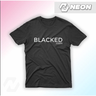 เสื้อยืด High Street เสื้อยืดสกรีนลาย blacked แขนสั้นคู่รักสามารถปรับแต่งได้