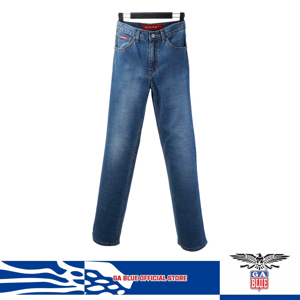 GA Blue 911 Mens Regular Rise Regular Fit Jeans - 1327