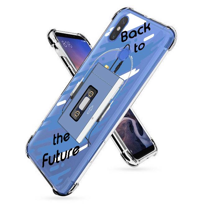 เคส สำหรับ Xiaomi Mi Max 3 Anti-Shock Protection TPU Case [Back to the Future]