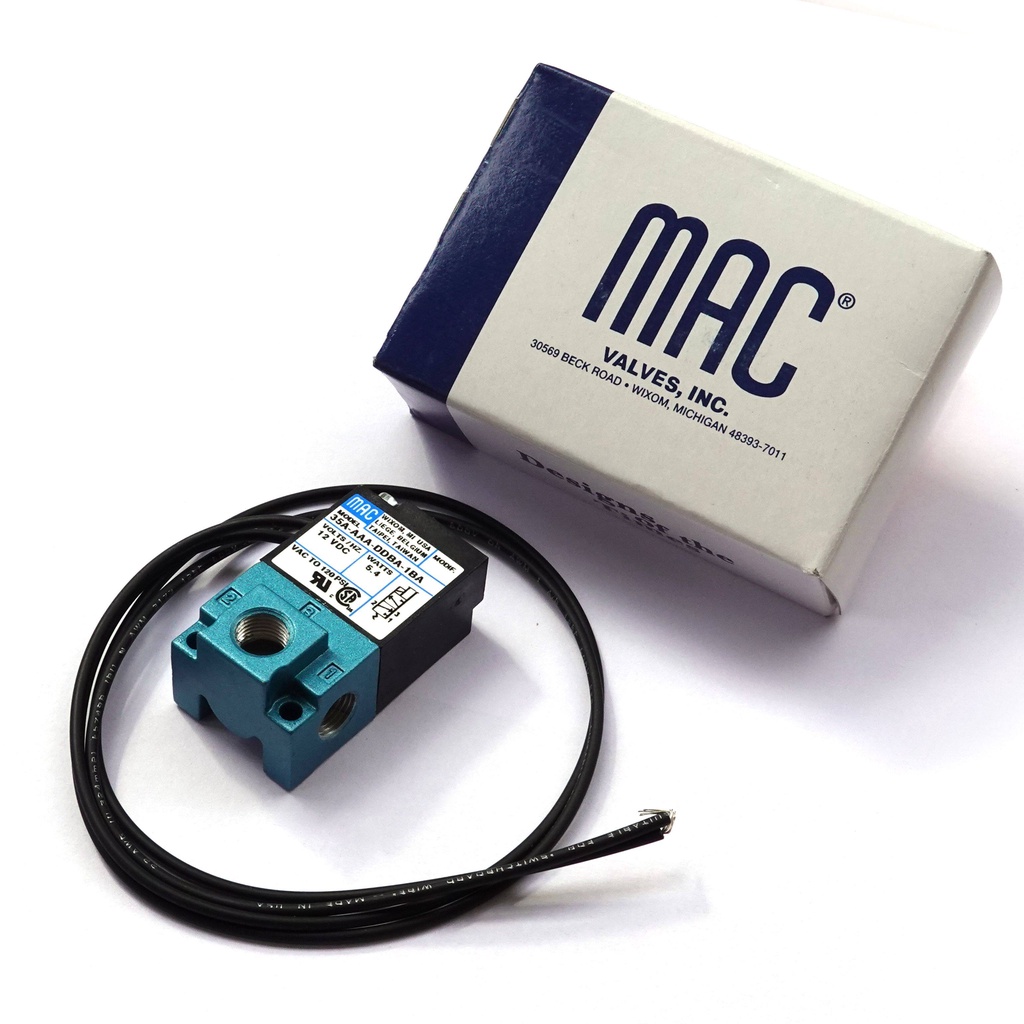 MAC VALVE MODEL โซลินอยด์วาล์วแม็ค Solenoid Valve (โซลินอยด์วาล์วแม็ค) : Mac Valves โซลินอย 35A ของแท้ 100%