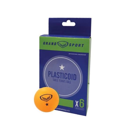 Grand Sport ลูกปิงปอง Plasticoid 1 ดาว 1*6 รหัส : 378323