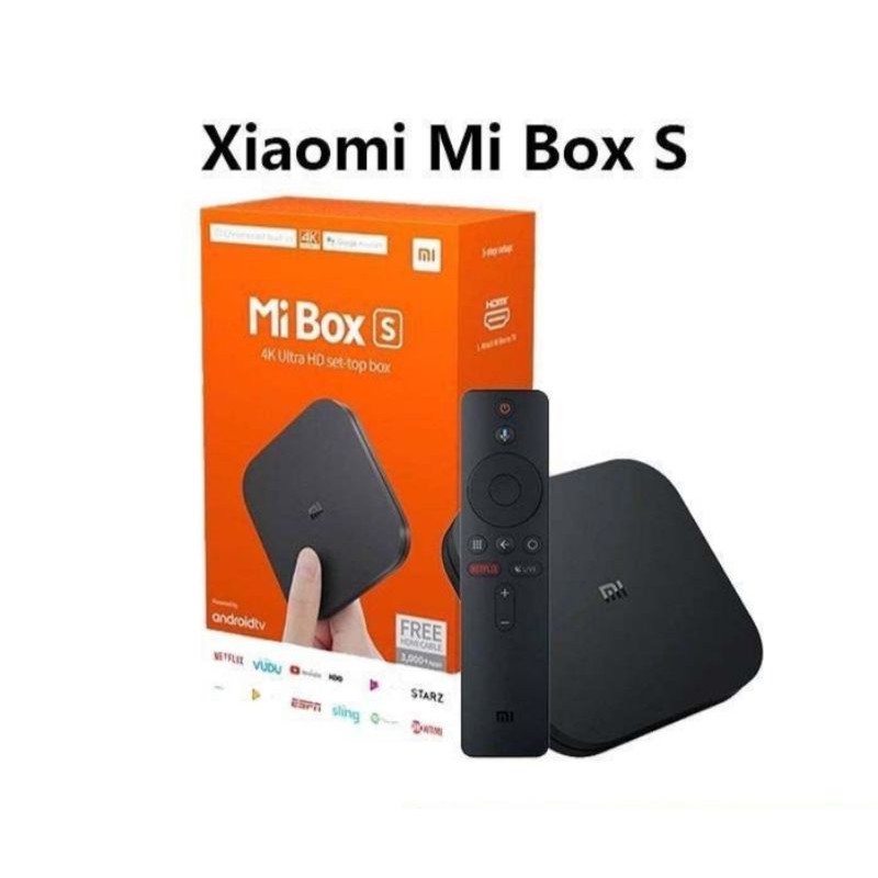 [ส่งฟรี][2ชิ้นถูกกว่า] Xiaomi Mi Box S 4K กล่องแอนดรอยทีวี Global Version ประกัน 1 ปี