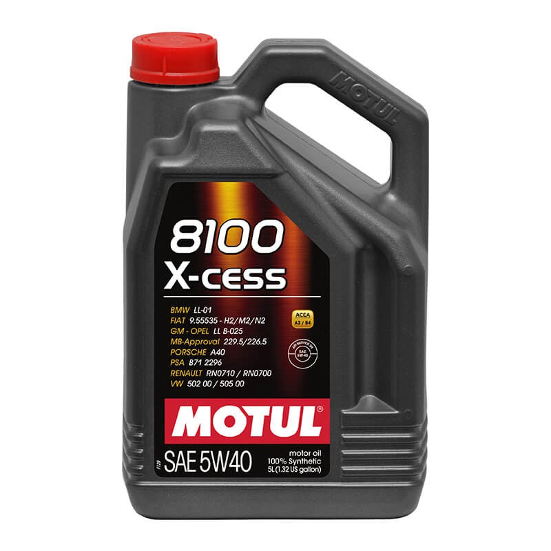 Motul X-Cess 8100 5W-40 ขนาด 5 ลิตร
