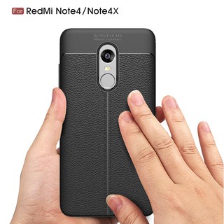 เคส Litchi TPU สำหรับ Xiaomi Redmi Note (ศูนย์ไทย)/Redmi Note 4X (Snapdragon)