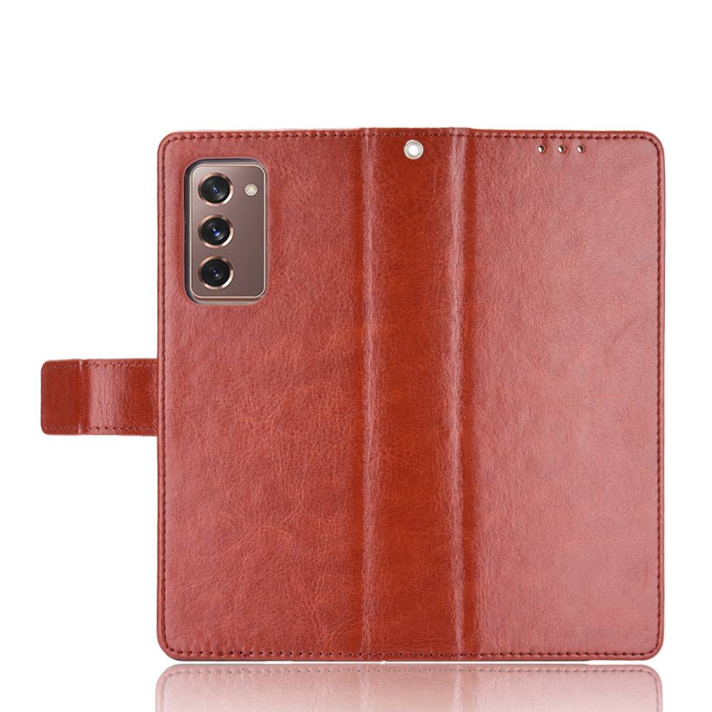 Samsung Galaxy Z Fold 2 3 Fold2 Fold3 5G Flip Case Wallet Leather Cover Cash + Card Slots Casing