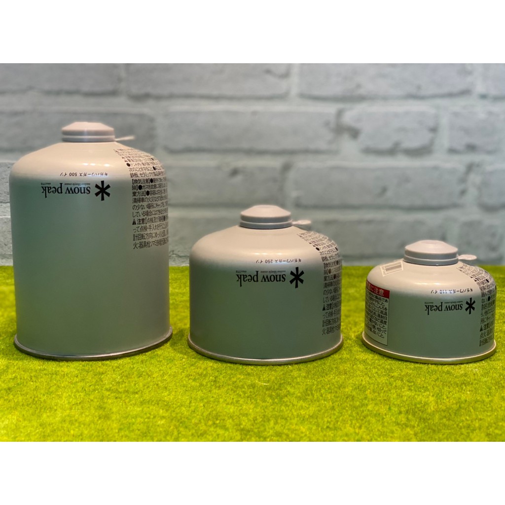 แก๊สซาลาเปา Snow Peak Giga Power Gas(สีเทา)ขนาด 110g. 230g. 470g.(ของ