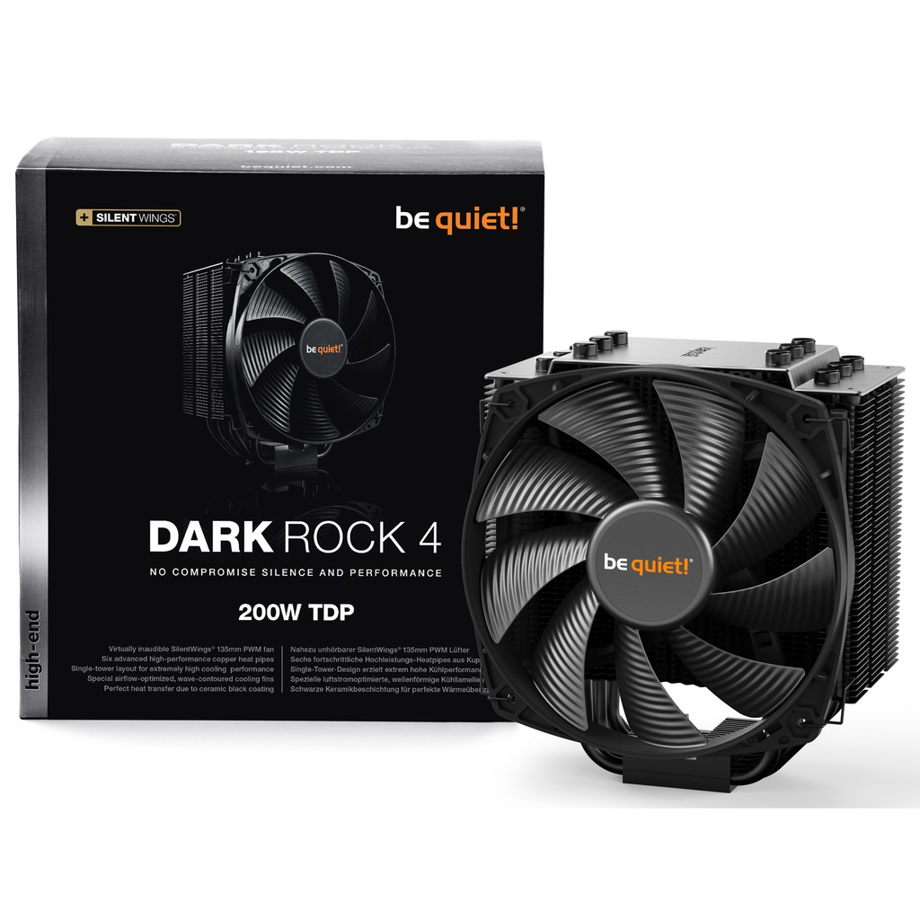 CPU Cooler Be quiet Dark Rock 4 - cybercomshop - ThaiPick