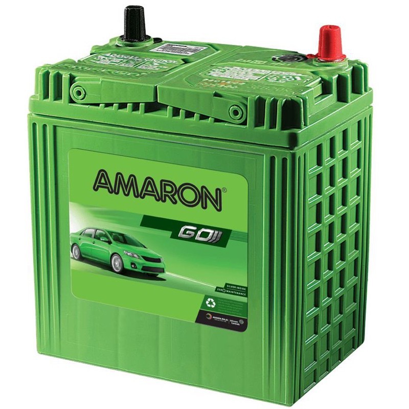 แบตเตอรี่ AMARON - AMARON GO NS40ZL(38B20L), NS60R/L(46B24R/L) - Amaron Batteri - รถลากแบตเตอรี่ KH