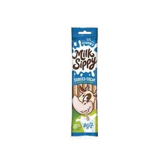 Milk Sippy หลอดดูดนม รสคุกกี้แอนด์ครีม (แพค)