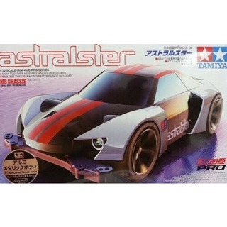 Tamiya 95066 แชสซีอลูมิเนียมเมทัลลิก 1/32 Mini 4WD Pro MS