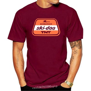 เสื้อยืด พิมพ์ลายสโนว์โมบิล Ski Doo TNT สไตล์วินเทจ สําหรับผู้ชาย