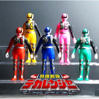 Bandai Tokusou Sentai Dekaranger SWAT Mode 3.5 นิ้ว มดแดง เซนไต Soft Vinyl Super Sentai เหมา