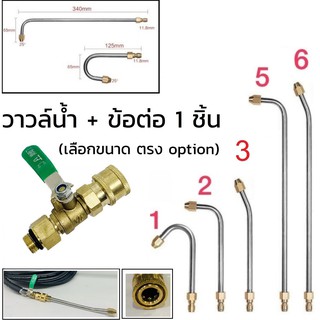 1/4 หัวฉีดล้างแอร์ (1ชิ้น เลือกจาก option) และ วาวล์น้ำฉีดล้างแอร์ 1/4นิ้ว (เกลียว ขนาด M14X1.5 เพื่อต่อกับสายฉีดน้ำ)