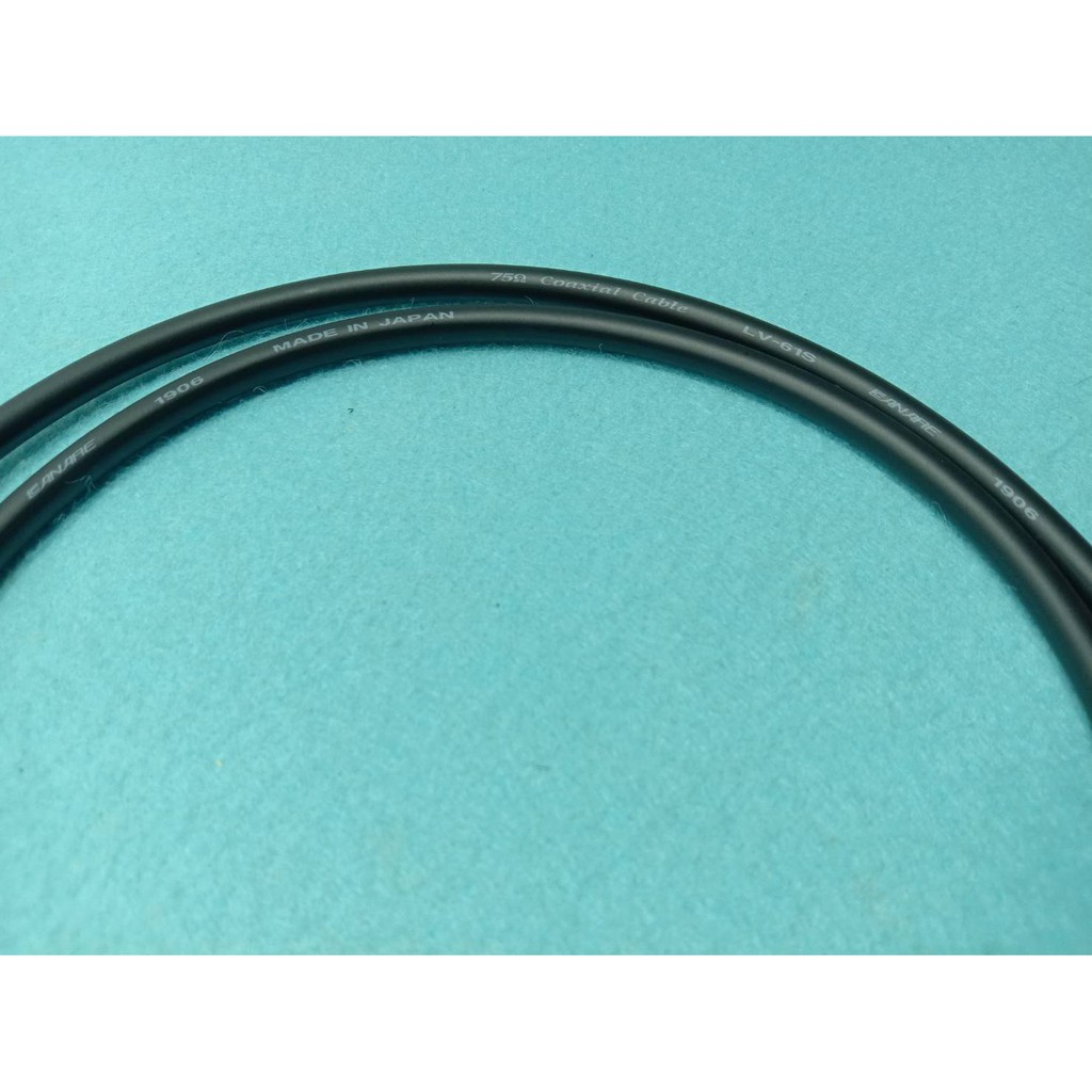 สาย coaxial canare Lv-61s made in japan มี 3 สี รบกวนอ่านรายละเอียด