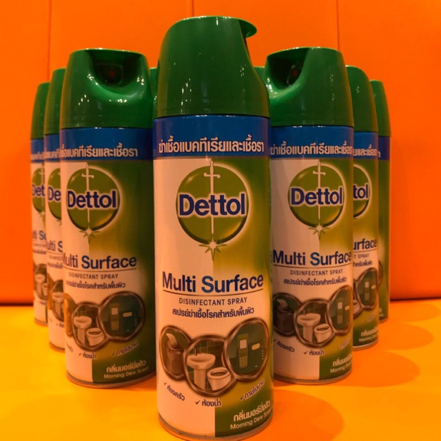 เดทตอล Dettol Multi Surface Spray ขนาด 450 ml. สเปรย์ฆ่าเชื้อโรค 99.99% พร้อมจัดส่ง!!