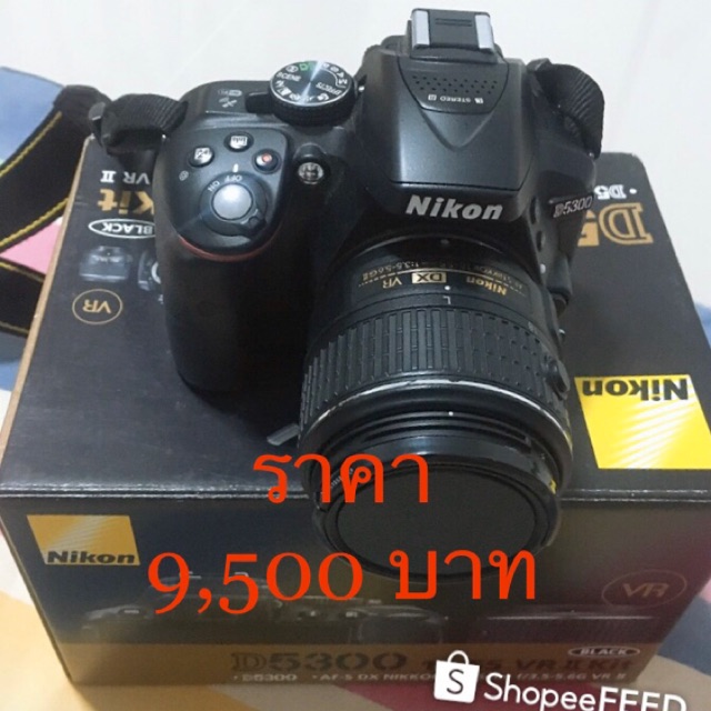 กล้อง Nikon D5300 หน้าจอ LCD 3.2 นิ้ว สภาพเหมือนใหม่ 99%