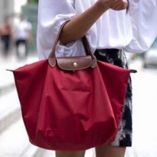 Longchamp m short rouge