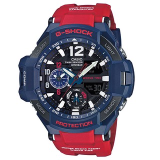 นาฬิกา G-Shock Gravity GA-1100-2ADR ระบบเข็มทิศ แสดงอุณหภูมิ ของแท้ ประกันศูนย์ CMG นาฬิกาผู้ชาย 2019 นาฬิกาแบรนด์