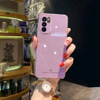 เคส Vivo Y72 5G Y52 Y12S เคส Vivo Y20 Y20S Y20Sg Y50 Y30 S1 V11i เคส Vivo X60PRO Y91C V15 Y12 Y17 Y15 Y20i Y30i V20PRO Y20G Y12S 2021 ขอบตรง 90° ปกป้องกล้อง แฟชั่น เคสโทรศัพท์ 【A】