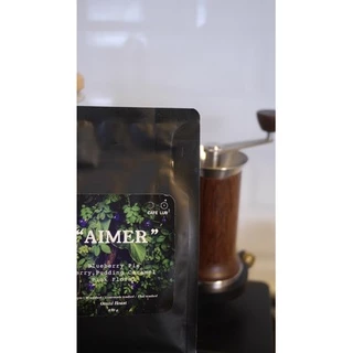เมล็ดกาแฟ "AIMER" - Blueberry pie, Berry, Pudding caramel, Pink floral (250g, Omni roast)