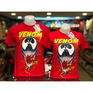 เสื้อยืด วีนอม VENOM ลิขสิทธิ์แท้ (สีแดงแปร้ดมากจ้า)