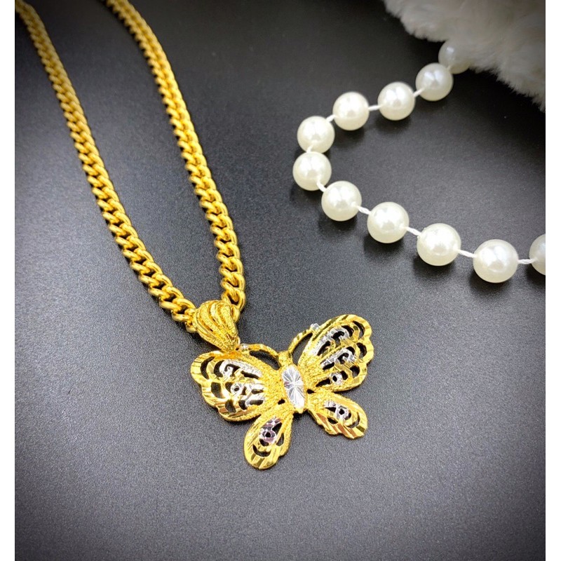 RAMA RAMA BANGKOK GOLD PENDANT NECK CHAIN COP916