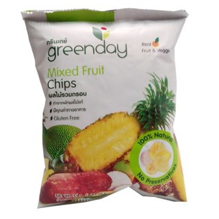 Mixed Fruit Chips  ( Greenday )