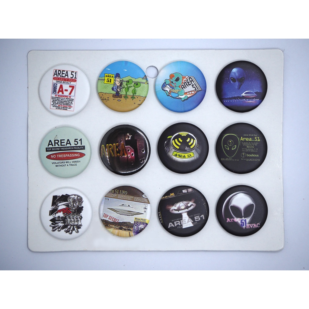 เข็มกลัด Area 51 แอเรีย (Badge Set)