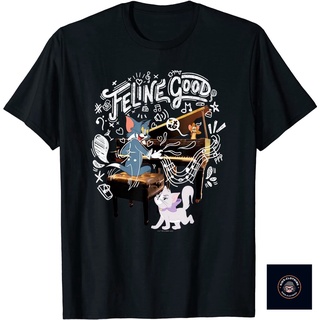 เสื้อยืดพิมพ์ลายprintingเสื้อยืด พิมพ์ลาย Tom &amp; Jerry Movie Feline Good สําหรับเด็กผู้ชาย ผู้หญิง อายุ 1-12 ปีS-4XL