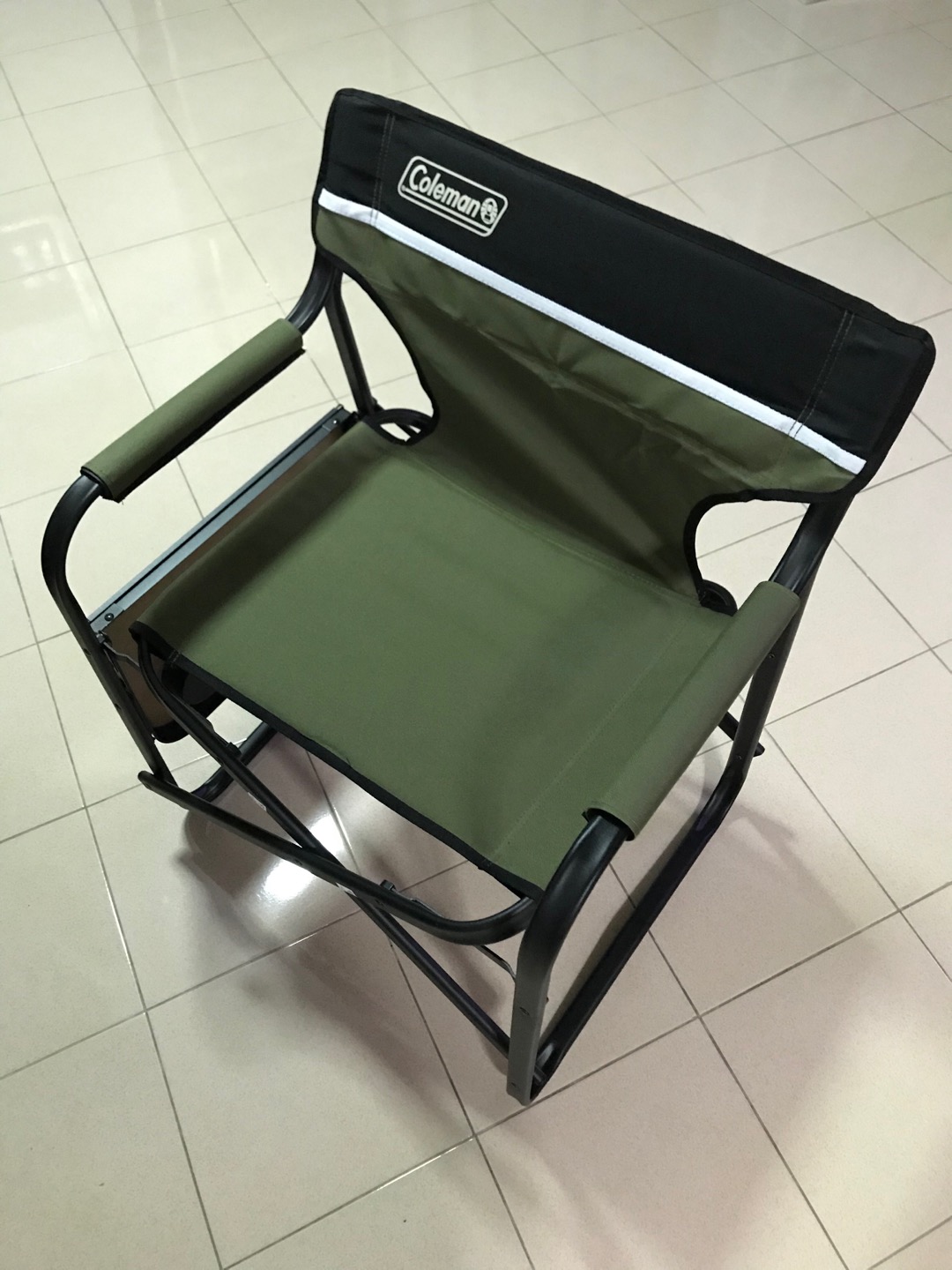 เก้าอี้พับพร้อมโต๊ะข้าง Coleman Japan Side Table Deck Chair Shopee