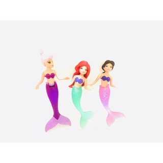 DISNEY PRINCESS LITTLE MERMAID ARIEL FIGURE SET #1  #ดิสนีย์