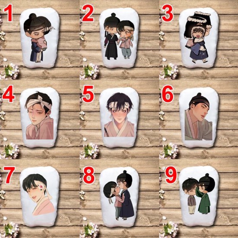 หมีกอด Da Ky 25-50 ซม. พิมพ์ 2 ด้าน / หมอนอนิเมะ Da Ky