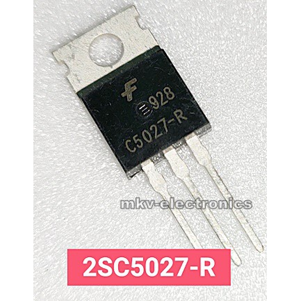 (1ตัว) C5027 , C5027-R , Transistor NPN 3A 800V ใช้แทน , WSL03751 , WSL03752 , PTP5027 (รหัสสินค้า M