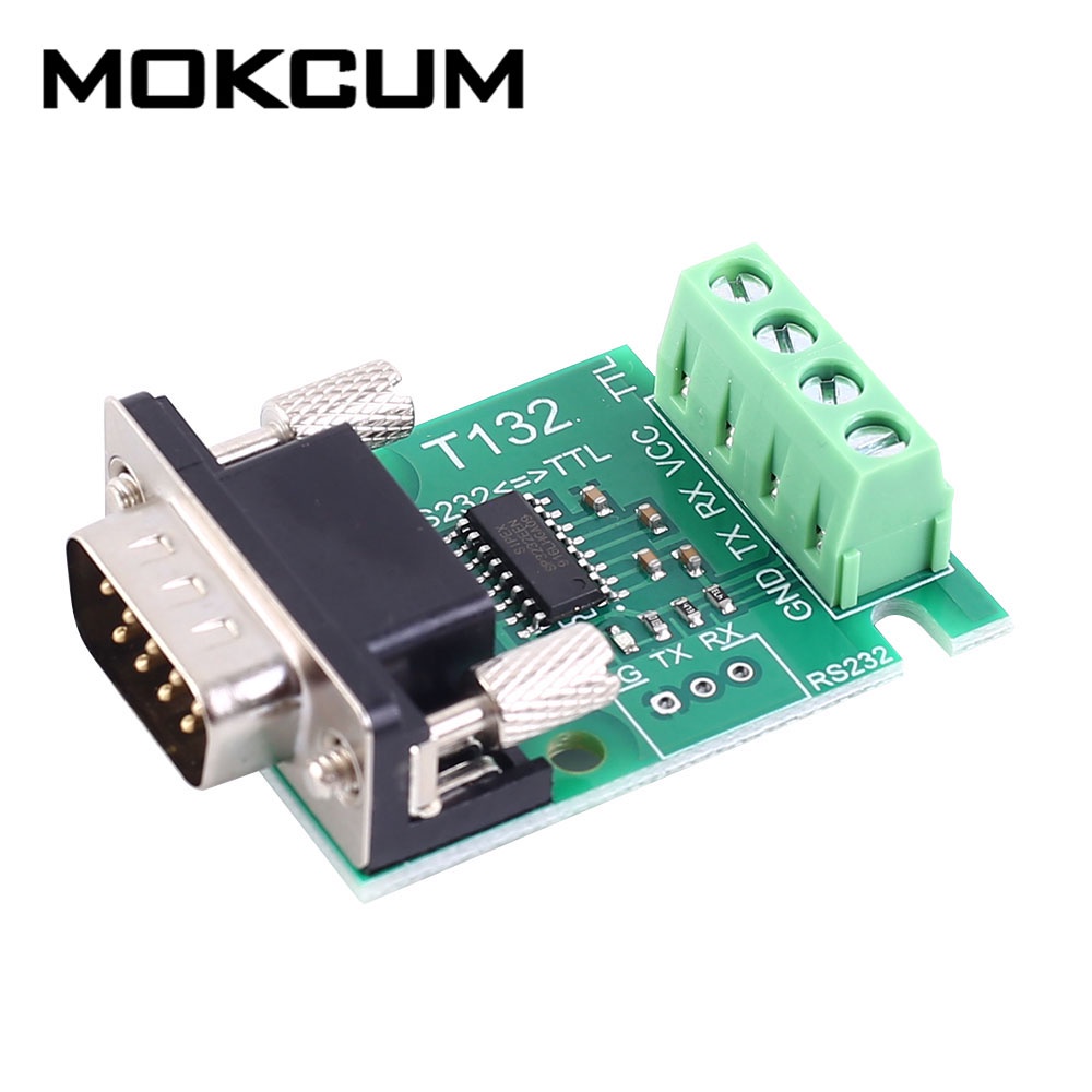 TTL UART to RS232 Bus Converter RS232 to UART Data Analyzer DB9 ซ็อกเก็ตชาย