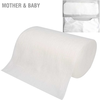 คลังสินค้าใส 100Pcs Disposable Diaper Liner Bamboo Fiber Newborns Nappy Pad Insert